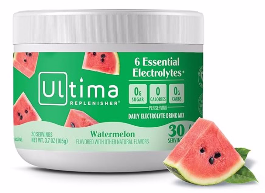 Container of Ultimate Replenisher Electrolyte Power.