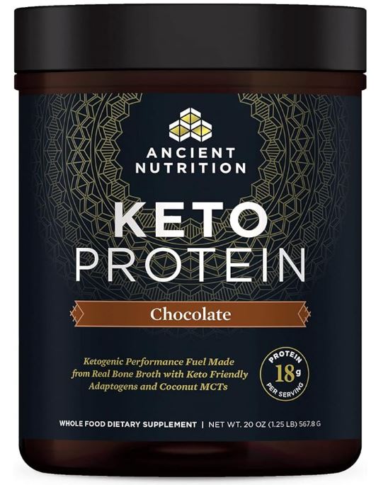 Ancient Nutrition Keto Protein Container