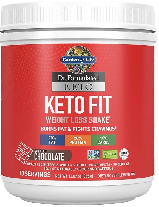 Garden of Life Keto Fit Container