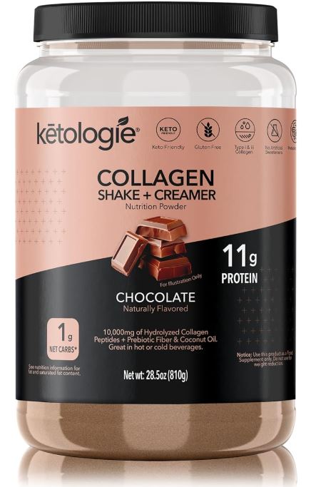 Ketologie Keto Protein Shake Container