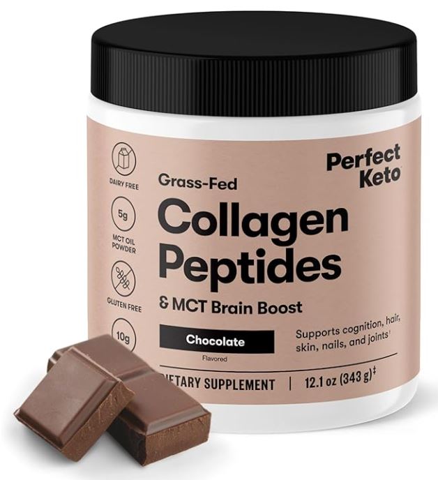 Perfect Keto Collagen Peptides Container